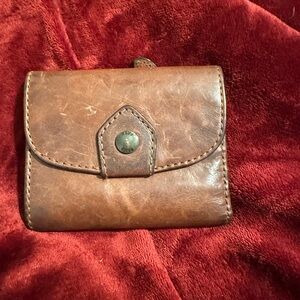 Frye small Brown Leather Wallet